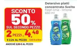 Coop famiglia cooperativa Detersivo piatti concentrato Svelto offerta