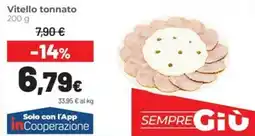 Coop famiglia cooperativa Vitello tonnato offerta