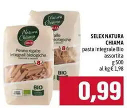Emi Supermercati SELEX Natura Chiama pasta integrale Bio offerta