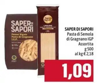 Saper di Sapori Pasta di Semola di Gragnano IGP Assortita
