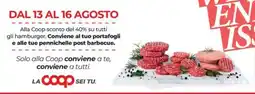 Coop famiglia cooperativa Hamburger offerta