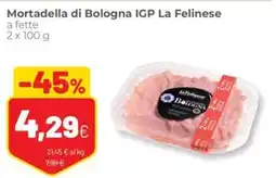 Coop famiglia cooperativa Mortadella di Bologna IGP La Felinese offerta