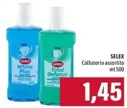 Emi Supermercati SELEX Collutorio assortito offerta