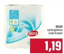 Emi Supermercati carta igienica SELEX offerta