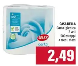 Emi Supermercati Carta igienica Selex offerta