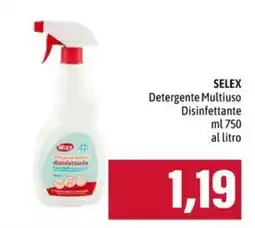 Emi Supermercati SELEX Detergente Multiuso Disinfettante offerta