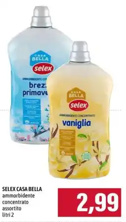 Emi Supermercati Selex Casa Bella ammorbidente concentrato offerta