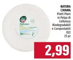 Emi Supermercati Natura Chiama Piatti Piani offerta