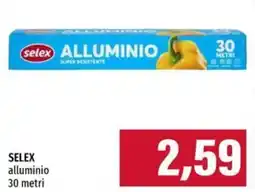 Emi Supermercati Selex alluminio offerta