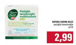 Emi Supermercati Natura Chiama Selex pastiglie lavastoviglie multifunzione eco offerta
