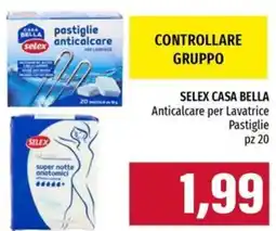 Emi Supermercati Selex Casa Bella Anticalcare per Lavatrice Pastiglie offerta