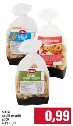 Emi Supermercati Selex taralli assortiti offerta