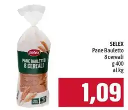 Emi Supermercati Selex Pane Bauletto 8 cereali offerta