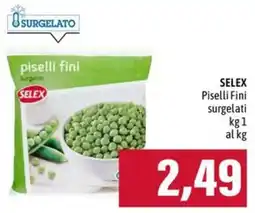 Emi Supermercati SELEX Piselli Fini surgelati offerta