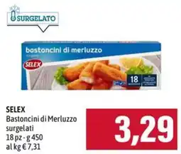 Emi Supermercati SELEX Bastoncini di Merluzzo offerta