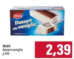 Emi Supermercati Selex dessert vaniglia offerta