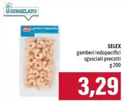 Emi Supermercati SELEX gamberi indopacifici offerta