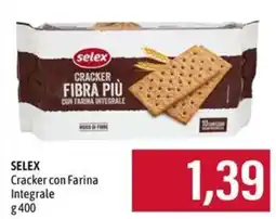 Emi Supermercati Selex Cracker con Farina Integrale offerta