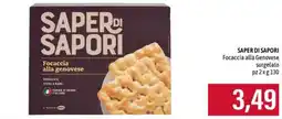 Emi Supermercati Saper di sapori Focaccia alla genovese offerta