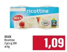 Emi Supermercati SELEX Ricottine offerta