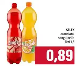 Emi Supermercati Ginger Selex Aranciata Selex offerta