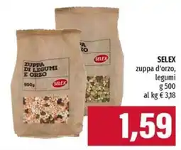 Emi Supermercati Zuppa di legumi e orzo Selex offerta