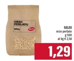 Emi Supermercati Orzo perlato Selex offerta