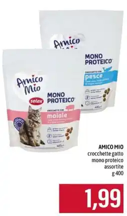 Emi Supermercati Amico Mio crocchette gatto mono proteico assortite offerta