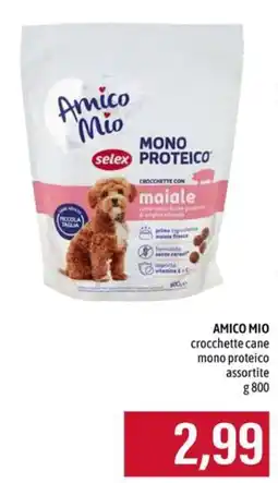 Emi Supermercati Amico Mio crocchette cane mono proteico assortite offerta