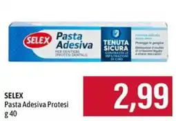 Emi Supermercati SELEX Pasta Adesiva Protesi offerta
