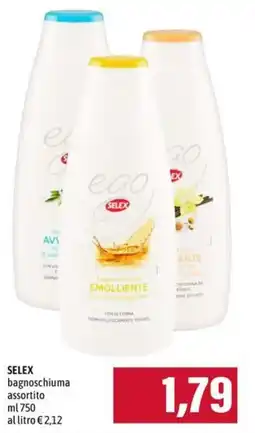 Emi Supermercati SELEX bagnoschiuma offerta