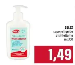 Emi Supermercati SELEX sapone liquido disinfettante offerta
