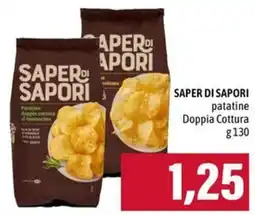 Emi Supermercati Saper di sapori patatine Doppia Cottura offerta