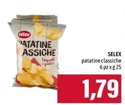 Emi Supermercati Selex patatine classiche offerta