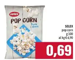 Emi Supermercati Selex pop corn offerta