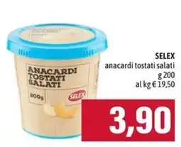 Emi Supermercati Anacardi tostati salati SELEX offerta