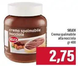 Emi Supermercati Crema spalmabile nocciola SELEX offerta