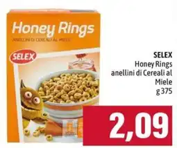 Emi Supermercati SELEX Honey Rings anellini di Cereali al Miele offerta