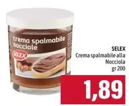 Emi Supermercati Crema spalmabile alla Nocciola SELEX offerta
