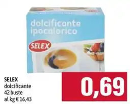 Emi Supermercati SELEX dolcificante ipocalorico offerta