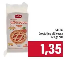 Emi Supermercati Selex Crostatine albicocca offerta