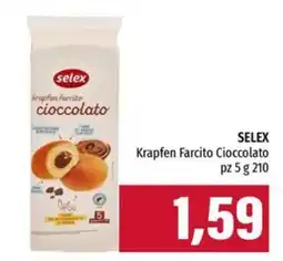 Emi Supermercati SELEX Krapfen Farcito Cioccolato offerta