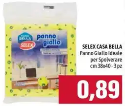 Emi Supermercati Panno Giallo Ideale per Spolverare offerta