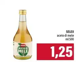 Emi Supermercati Selex aceto di mele offerta