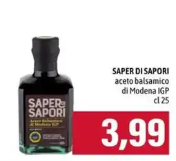 Emi Supermercati Saper di sapori aceto balsamico di Modena IGP offerta