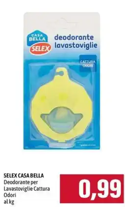 Emi Supermercati SELEX CASA BELLA Deodorante per Lavastoviglie Cattura Odori offerta