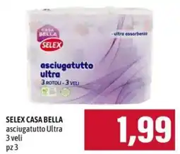 Emi Supermercati SELEX CASA BELLA asciugatutto Ultra offerta
