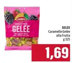 Emi Supermercati SELEX Caramelle Gelée alla Frutta offerta