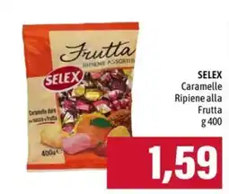 Emi Supermercati SELEX Caramelle Ripline alla Frutta offerta