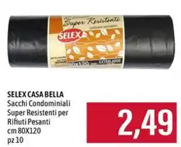 Emi Supermercati SELEX Sacchi Condominiali Super Resistenti offerta
